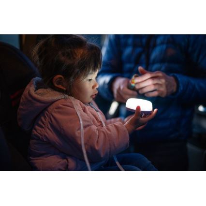 Ledlenser KIDCAMP6 RAINBOW - Lampada portatile dimmerabile a LED/3xAAA IP44 blu