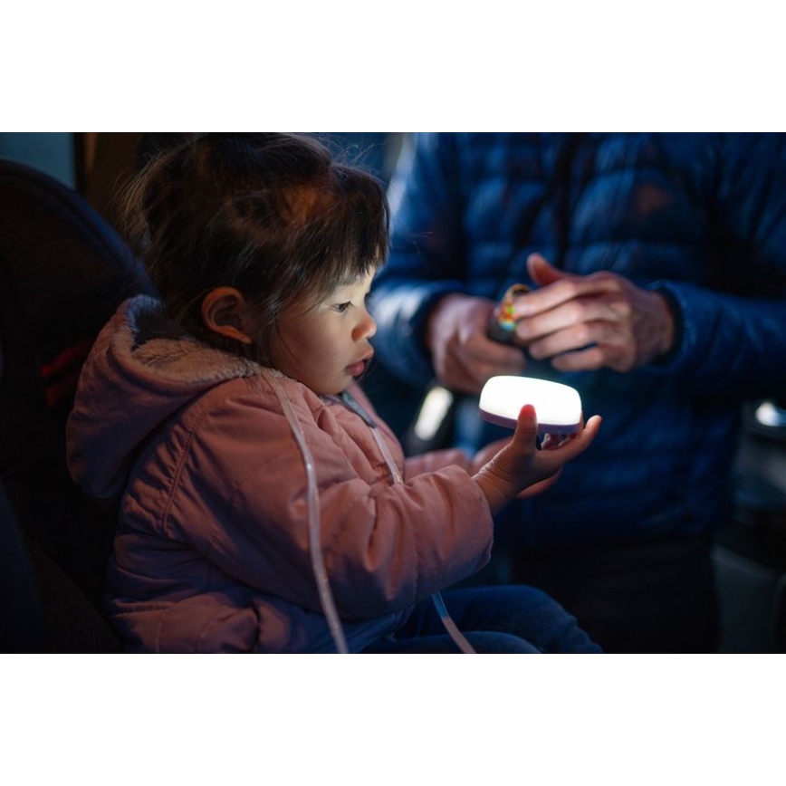 Ledlenser KIDCAMP6 RAINBOW - Lampada portatile dimmerabile a LED/3xAAA IP44 blu