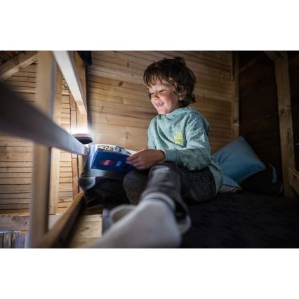 Ledlenser KIDCAMP6 RAINBOW - Lampada portatile dimmerabile a LED/3xAAA IP44 blu