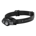 Ledlenser MH3 - Lampada frontale LED dimmerabile, 1xAA, IP54, 200 lm, 35 h, nera