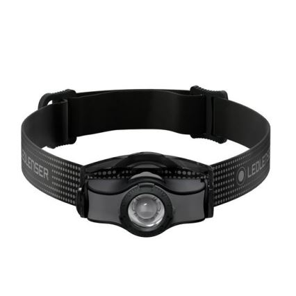 Ledlenser MH3 - Lampada frontale LED dimmerabile, 1xAA, IP54, 200 lm, 35 h, nera