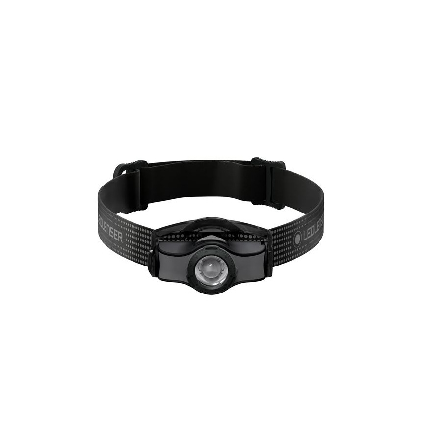 Ledlenser MH3 - Lampada frontale LED dimmerabile, 1xAA, IP54, 200 lm, 35 h, nera
