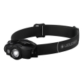 Ledlenser MH4 - Torcia frontale ricaricabile a LED dimmerabile LED/750 mAh IP54 400 lm 35 h nera