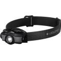 Ledlenser MH5 - Lampada frontale ricaricabile dimmerabile a LED/1xAA/750 mAh IP54 400 lm 35 h nera/grigia