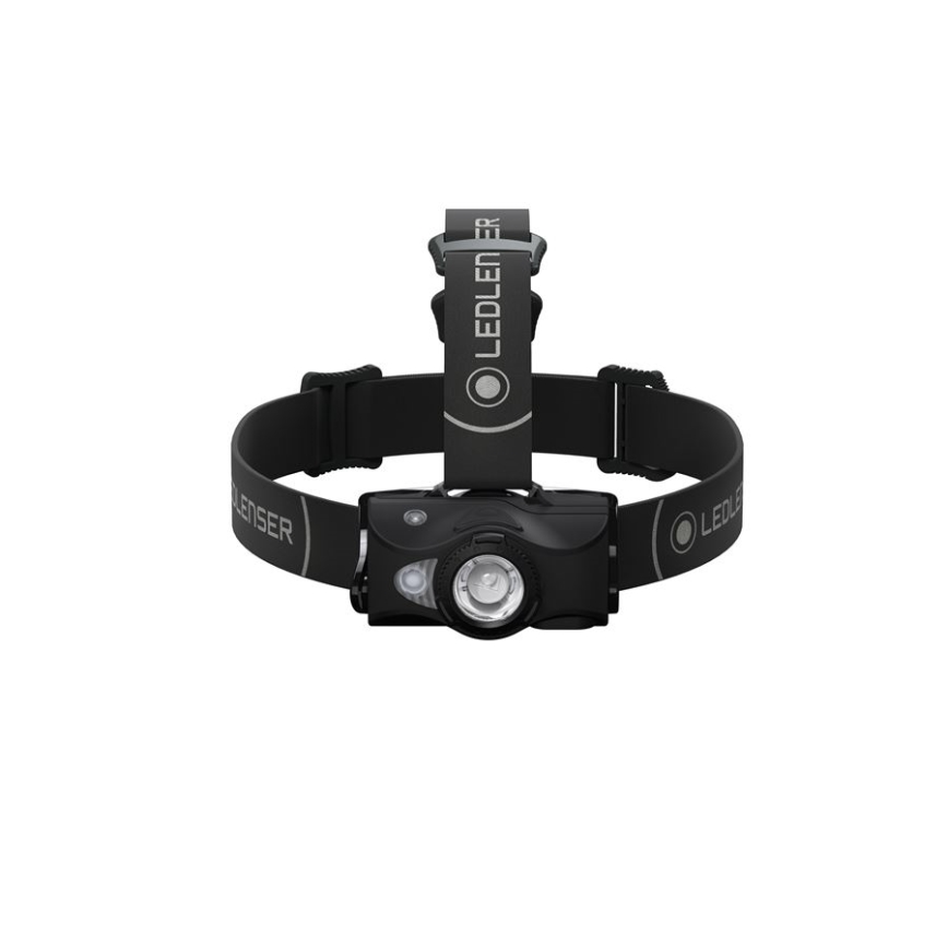 Ledlenser MH8 - Lampada frontale ricaricabile dimmerabile a LED/2xAA/1550 mAh IP54 600 lm 60 h nero