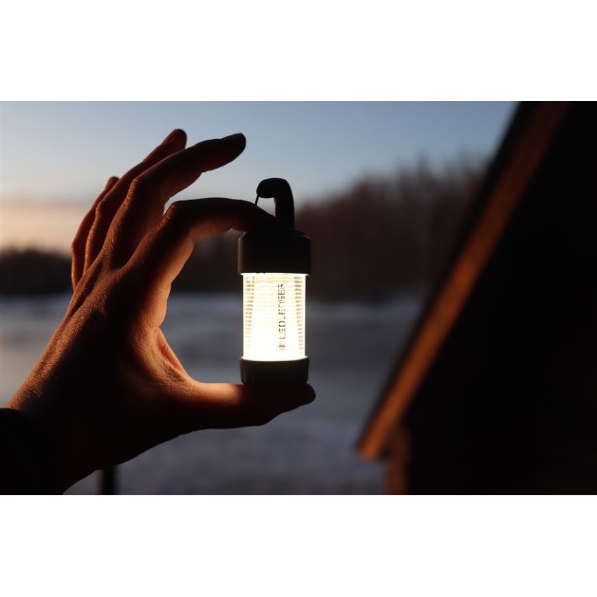 Ledlenser ML4 WARM LIGHT - Lanterna da campeggio a LED ricaricabile e dimmerabile, 1x AA/750 mAh, IP66, 300 lm