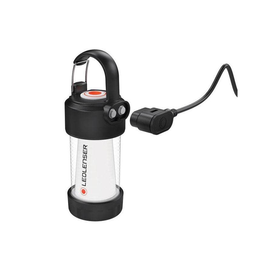 Ledlenser ML4 WARM LIGHT - Lanterna da campeggio a LED ricaricabile e dimmerabile, 1x AA/750 mAh, IP66, 300 lm