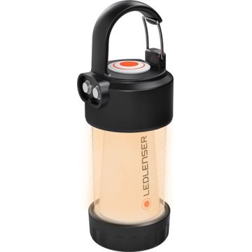 Ledlenser ML4 WARM LIGHT - Lanterna da campeggio a LED ricaricabile e dimmerabile, 1x AA/750 mAh, IP66, 300 lm