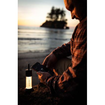Ledlenser ML6 CONNECT WARM LIGHT - Torcia ricaricabile dimmerabile a LED, 3000 mAh, IP66, 750 lm + telecomando
