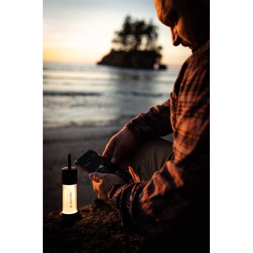 Ledlenser ML6 CONNECT WARM LIGHT - Torcia ricaricabile dimmerabile a LED, 3000 mAh, IP66, 750 lm + telecomando