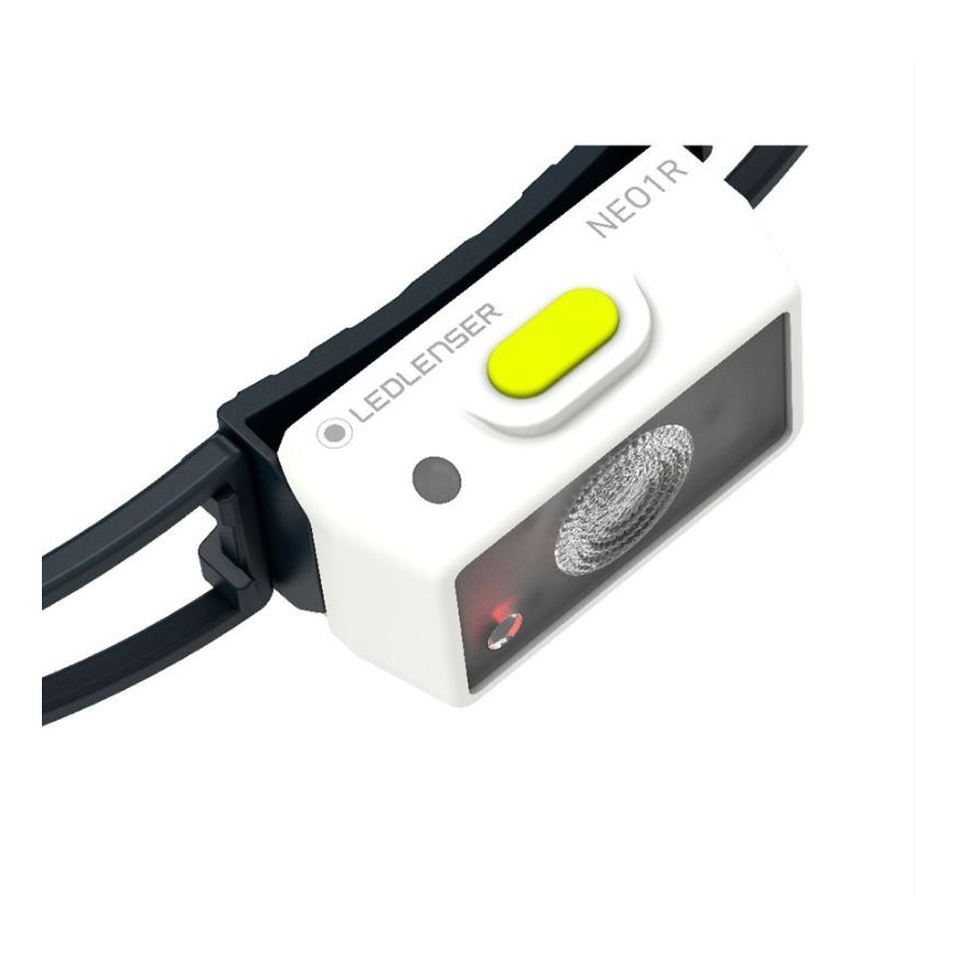 Ledlenser NEO1R - Torcia frontale ricaricabile a LED dimmerabile, 730 mAh, IP67, 250 lm, 15 h, verde