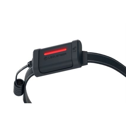 Ledlenser NEO3 - Lampada frontale dimmerabile a LED, alimentata da 3xAAA, IP54, 400 lm, 20 h, nero/bianco