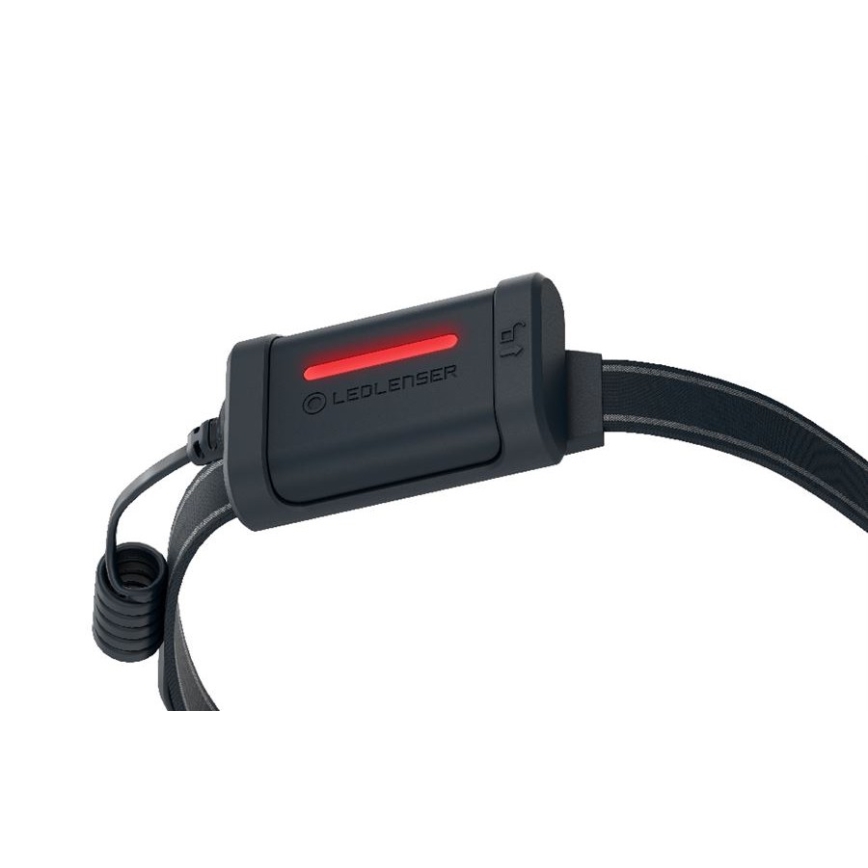 Ledlenser NEO3 - Lampada frontale dimmerabile a LED, alimentata da 3xAAA, IP54, 400 lm, 20 h, nero/bianco