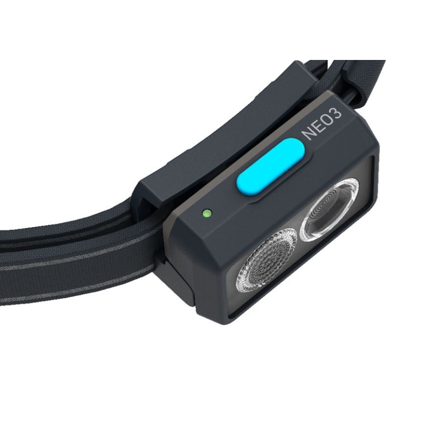 Ledlenser NEO3 - Lampada frontale LED dimmerabile LED/3xAAA IP54 400 lm 20 h blu
