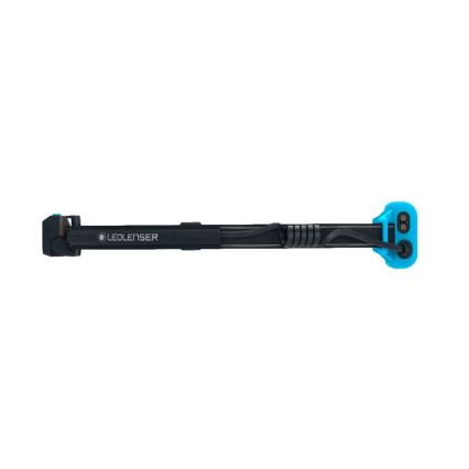 Ledlenser NEO5R - Torcia frontale ricaricabile a LED dimmerabile, 1800 mAh, IP54, 600 lm, 35 ore, blu