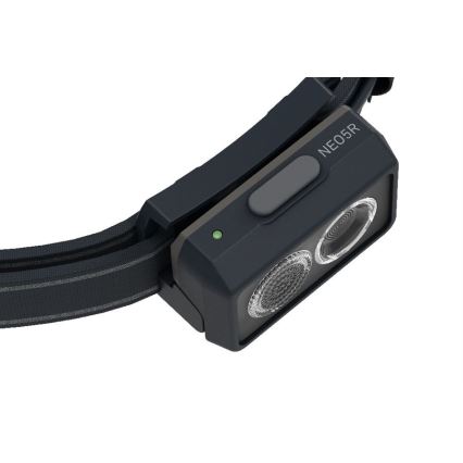 Ledlenser NEO5R - lampada frontale ricaricabile dimmerabile a LED LED/1800mAh IP54 600 lm 35 ore nera