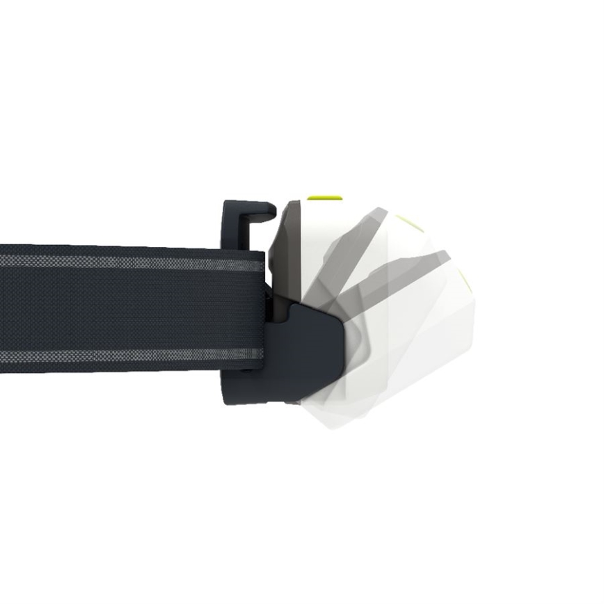 Ledlenser NEO5R - Torcia frontale ricaricabile a LED dimmerabile/1800 mAh IP54 600 lm 35 h nero/bianco