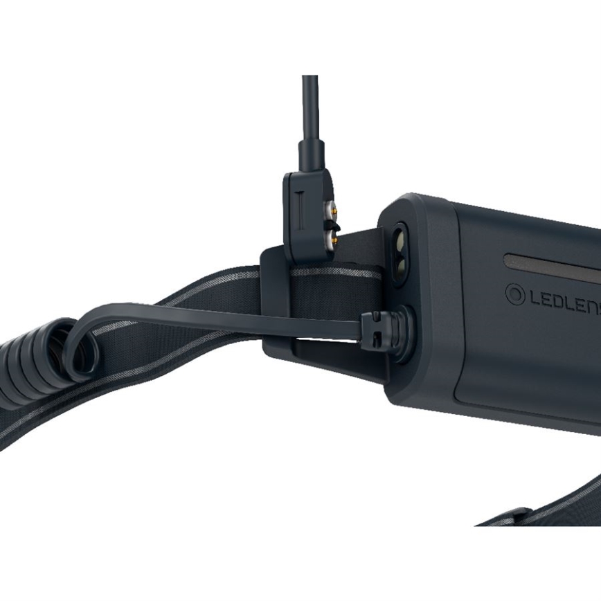 Ledlenser NEO5R - Torcia frontale ricaricabile a LED dimmerabile/1800 mAh IP54 600 lm 35 h nero/bianco