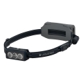 Ledlenser NEO9R - lampada frontale ricaricabile a LED dimmerabile, 5000 mAh, IP54, 1200 lm, 120 h, nero/grigio