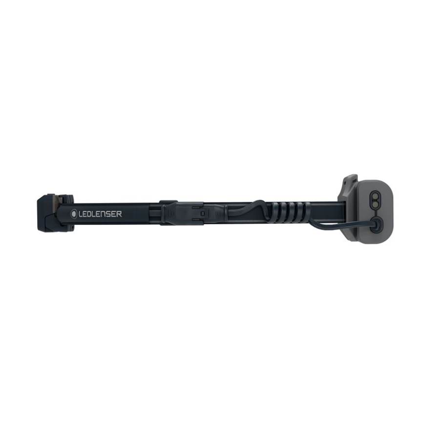 Ledlenser NEO9R - lampada frontale ricaricabile a LED dimmerabile, 5000 mAh, IP54, 1200 lm, 120 h, nero/grigio