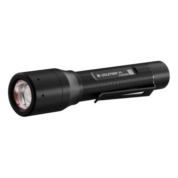 Ledlenser P5 - Torcia dimmerabile a LED/1xAA IP54 200 lm 8 h nera