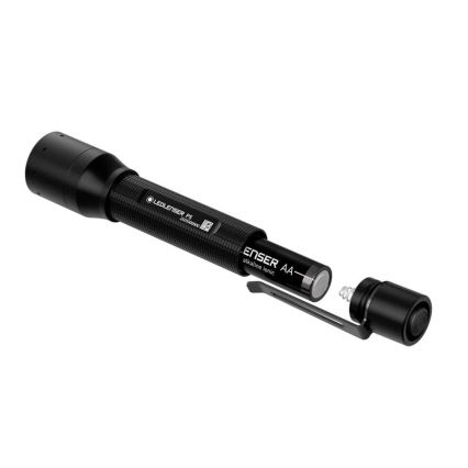 Ledlenser P5 - Torcia dimmerabile a LED/1xAA IP54 200 lm 8 h nera