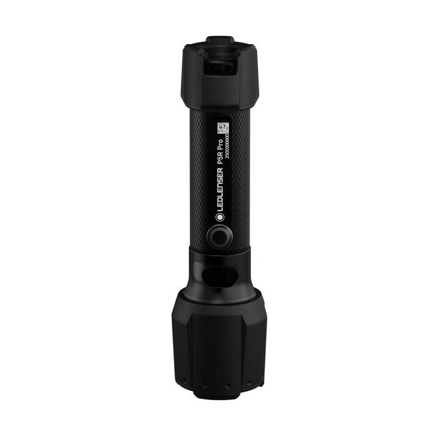 Ledlenser P5R PRO - Torcia ricaricabile LED a intensità regolabile, 920 mAh, IP68, 750 lm, 18 h, nera
