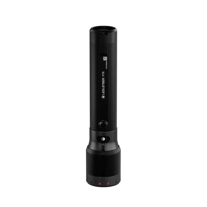 Ledlenser P7R - Torcia ricaricabile a LED dimmerabile LED/4600 mAh IP68 2000 lm 80 h nera