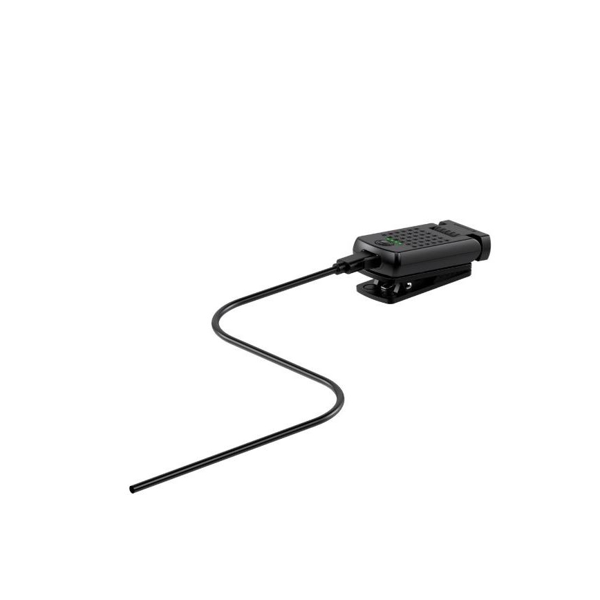 Ledlenser W1R - Torcia da lavoro ricaricabile a LED dimmerabile con clip, 740 mAh, IP54, 220 lm
