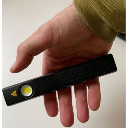 Ledlenser W4R - Torcia da lavoro ricaricabile a LED dimmerabile, 760 mAh, IP54, 220 lm