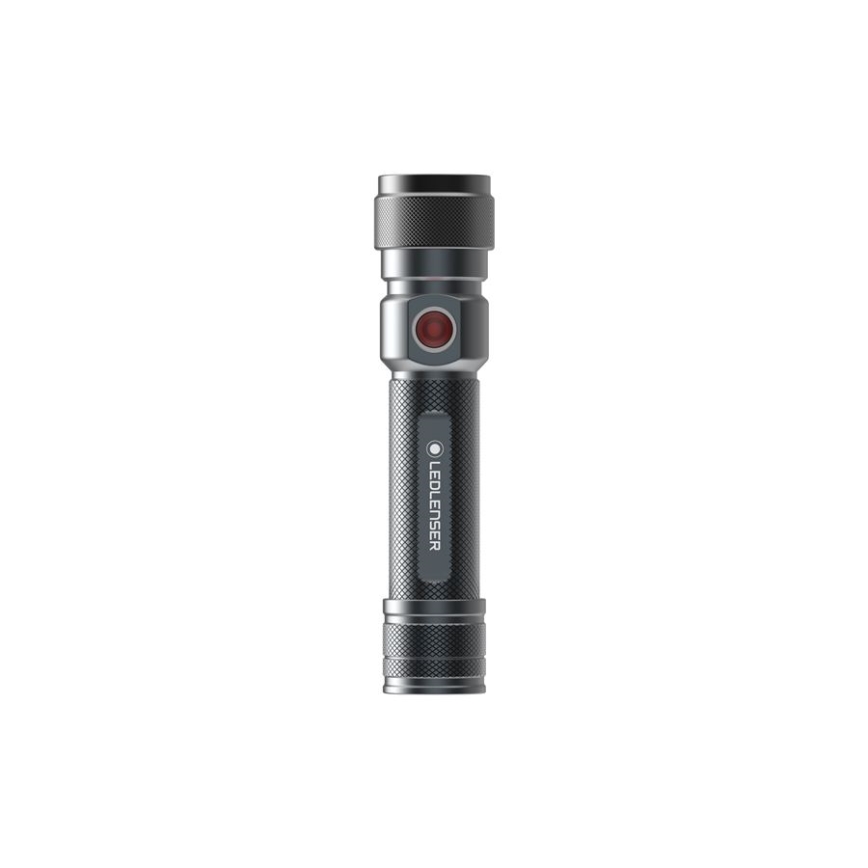 Ledlenser WORKERS FRIEND - Torcia LED ricaricabile dimmerabile, 2500 mAh, 280 lm, 80 h, nera