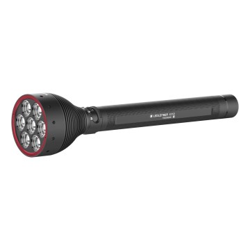 Ledlenser X21R - Torcia ricaricabile a LED dimmerabile ad alte prestazioni, batteria 5000 mAh, IP54, 5000 lm, autonomia 40 h
