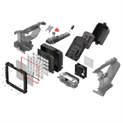 Ledlenser XP30R - Torcia ricaricabile a LED dimmerabile LED/5000 mAh IP54 32000 lm 16 h grigio