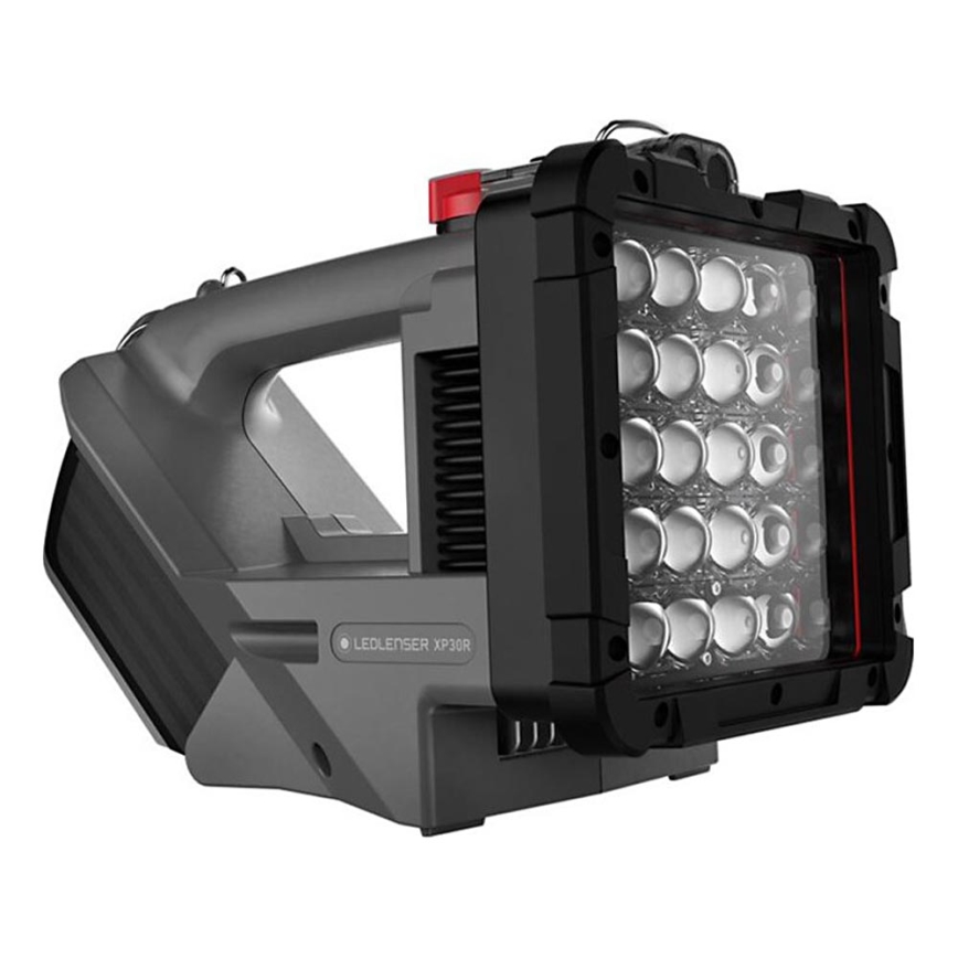 Ledlenser XP30R - Torcia ricaricabile a LED dimmerabile LED/5000 mAh IP54 32000 lm 16 h grigio