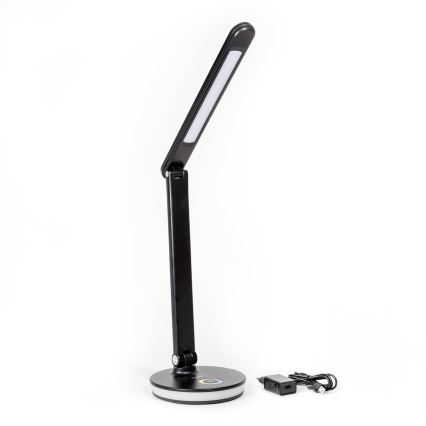LED RGBW Lampada da tavolo dimmerabile con funzione di power bank LED/12W/5V 2800-6000K nero