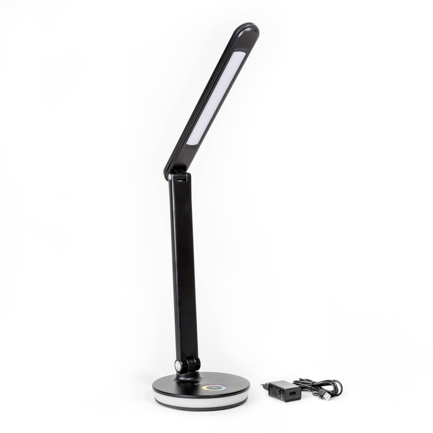 LED RGBW Lampada da tavolo dimmerabile con funzione di power bank LED/12W/5V 2800-6000K nero