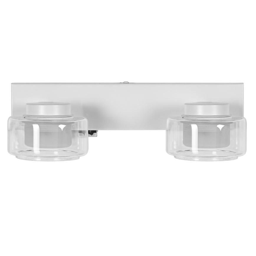 Ledvance - Applique a LED da bagno ORBIS FLAME 2xLED/5,5W/230V 3000/4000K IP44 bianco
