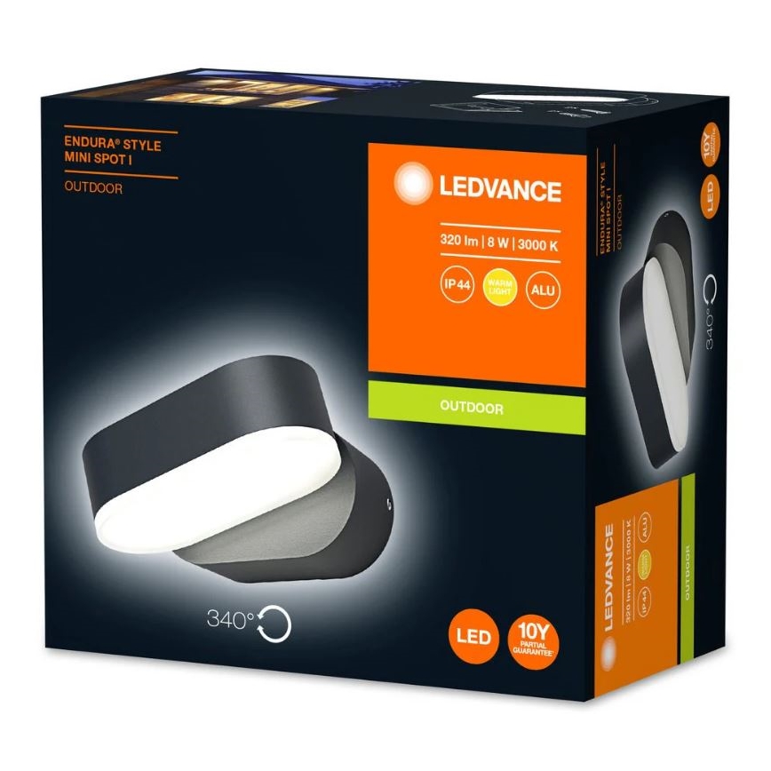 Ledvance - Applique a LED da esterno ENDURA LED/8W/230V IP44