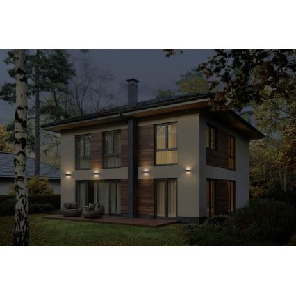 Ledvance - Applique a LED da esterno ENDURA STYLE IDRI 2xLED/6,25W/230V IP65