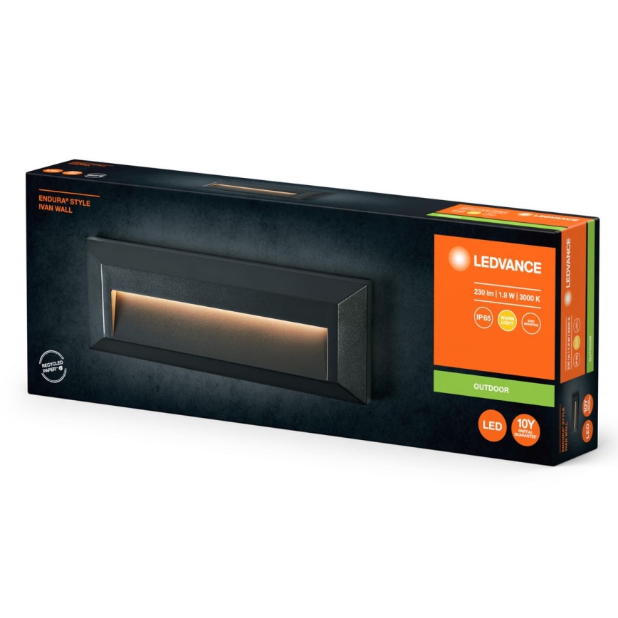 Ledvance - Applique a LED da esterno ENDURA STYLE IVAN LED/1,9W/230V IP65