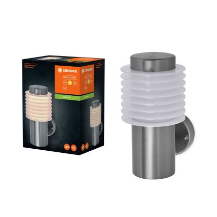 Ledvance - Applique a LED da esterno ENDURA RONDO LED/9W/230V IP44 cromo