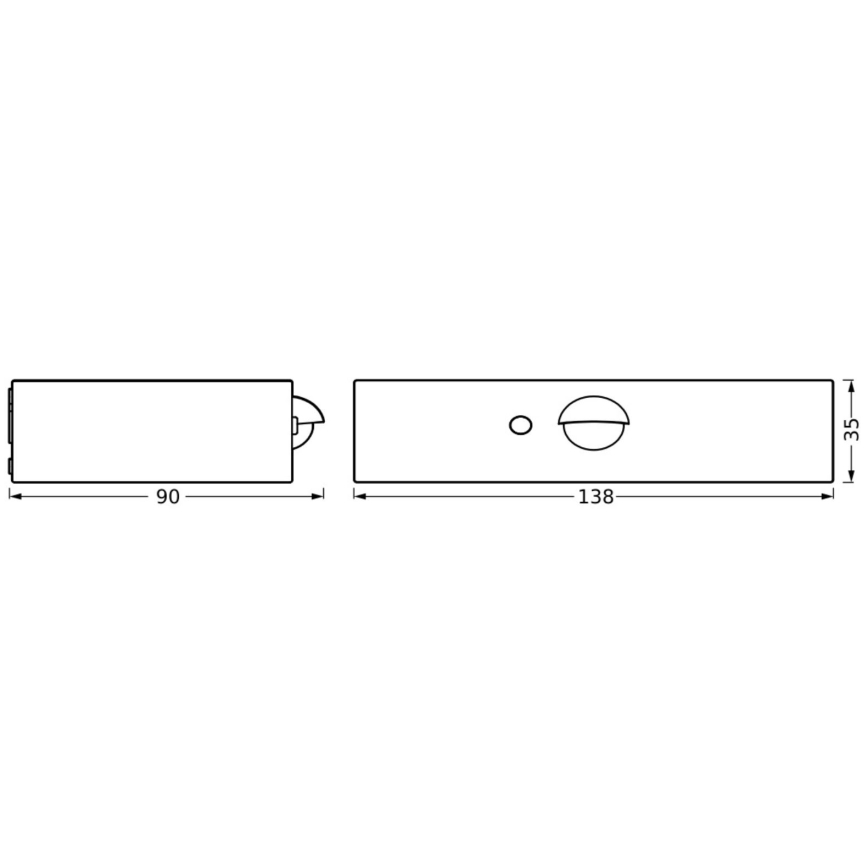 Ledvance - LED Applique solare con sensore di movimento e crepuscolare ENDURA SOLAR LED/3W/4,2V 1200 mAh IP65