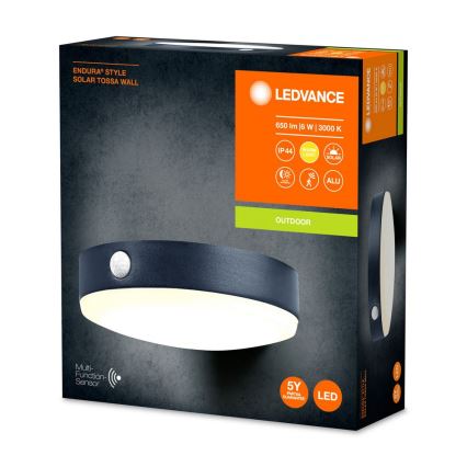 Ledvance - Applique a LED solare con sensore ENDURA STYLE LED/6W/3,7V 1420 mAh IP44