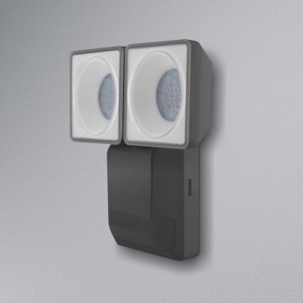 Ledvance - Applique da esterno a LED con sensore SPOT 2xLED/8W/230V IP55