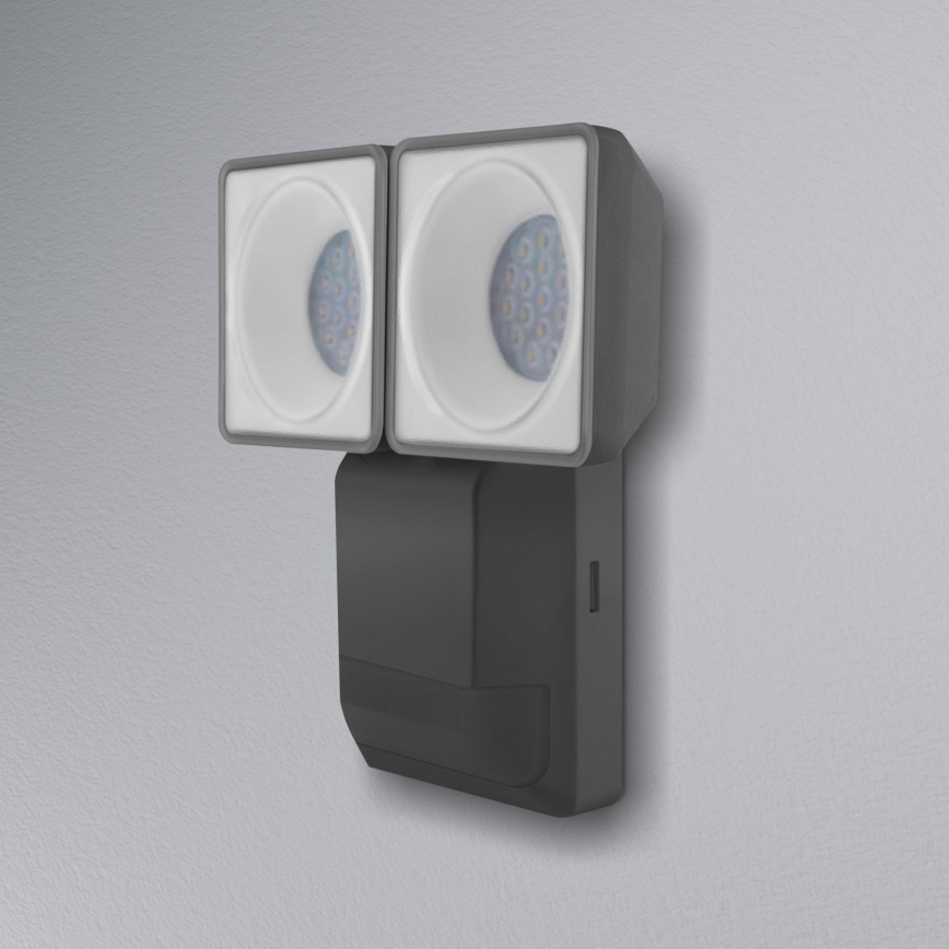 Ledvance - Applique da esterno a LED con sensore SPOT 2xLED/8W/230V IP55