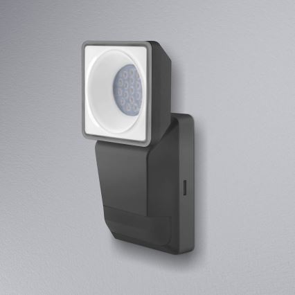 Ledvance - Applique da esterno a LED con sensore  SPOT LED/8W/230V IP55 nera