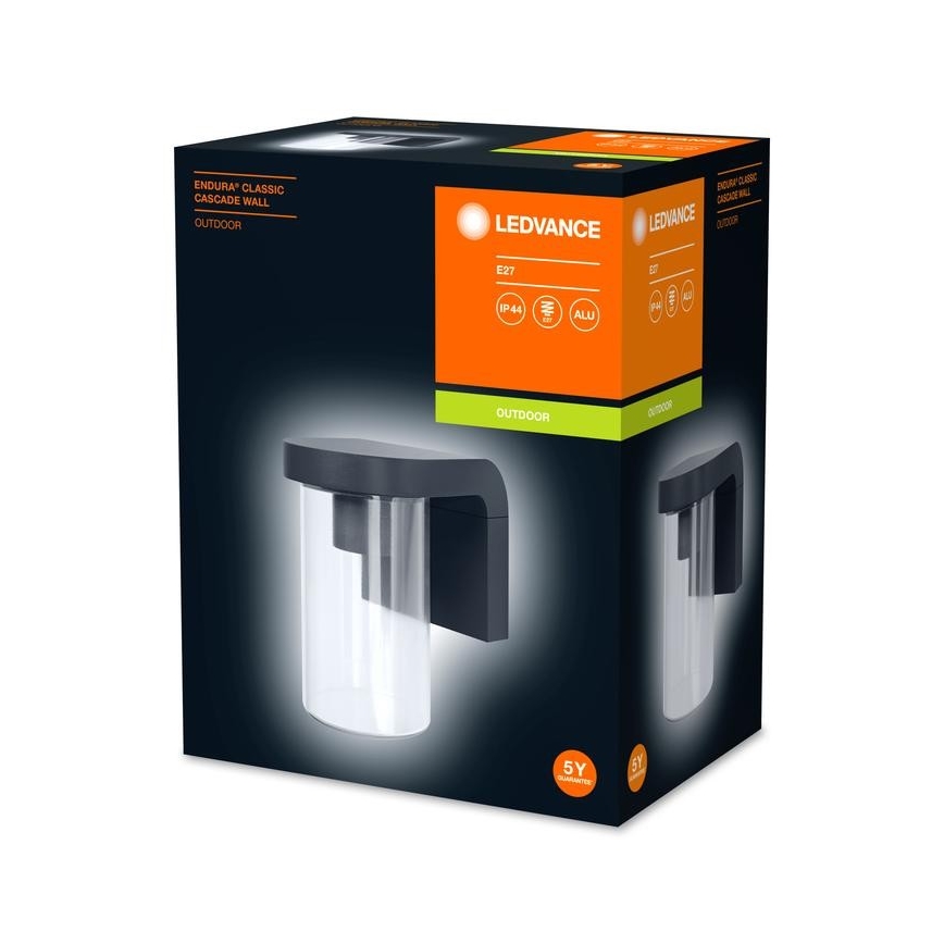 Ledvance - Applique da esterno CASCADE 1xE27/25W/230V IP44