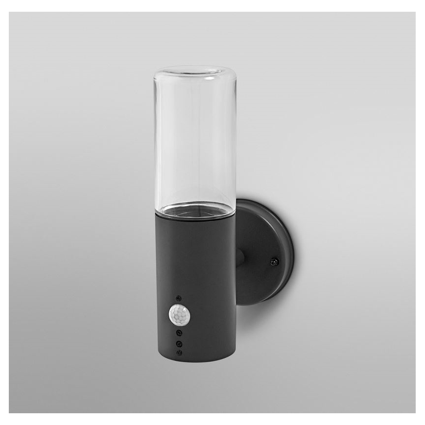 Ledvance - Applique da esterno con sensore FIGO CYLINDER 1xE27/20W/230V