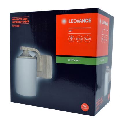 Ledvance - Applique da esterno CYLINDER 1xE27/60W/230V IP43