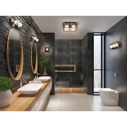 Ledvance - Applique da esterno DECOR SQUARE 2xG9/28W/230V IP44